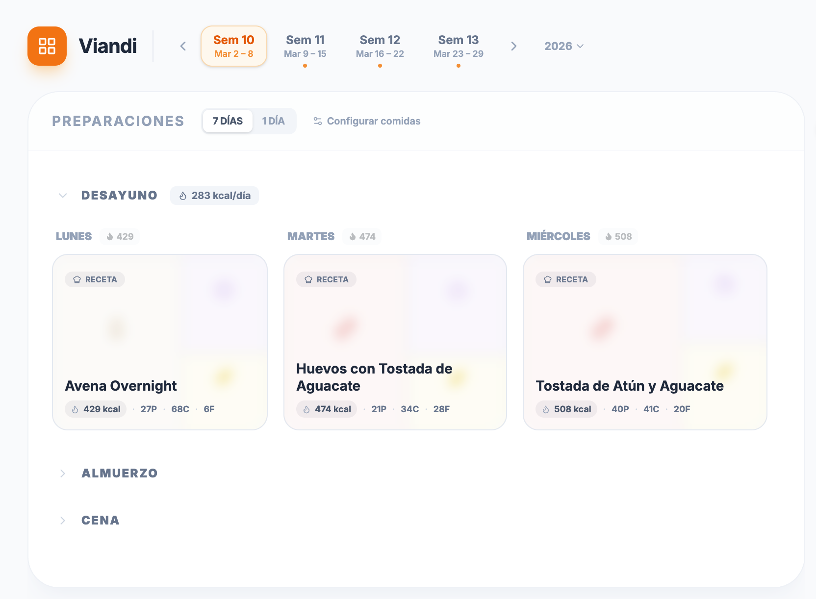 Vista previa de Viandi